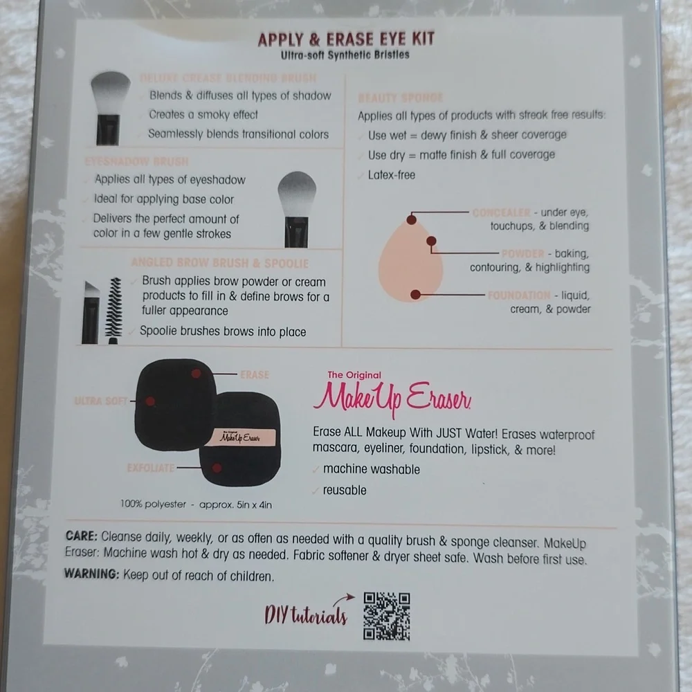 Japonesque Apply‎ and Erase Eye Kit NWT
